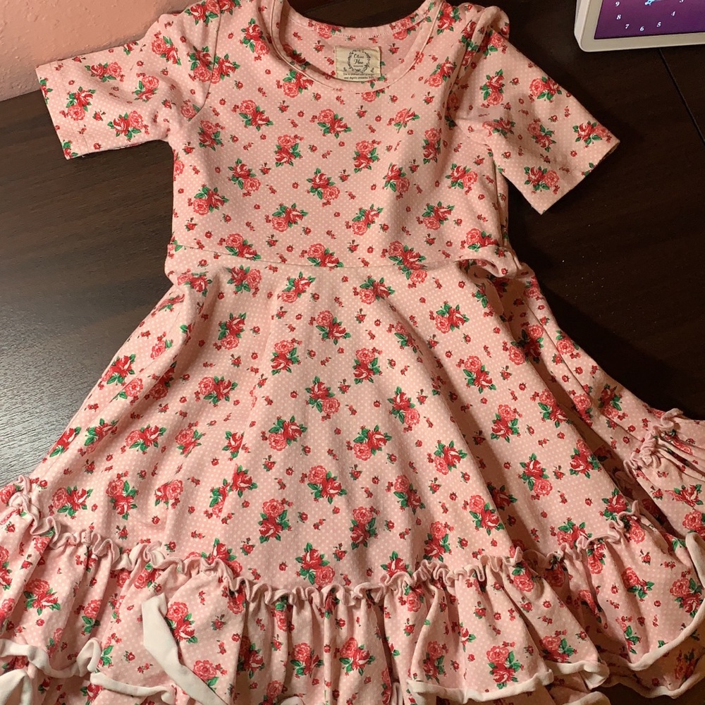 Olive Mae Rose Twirl Dress